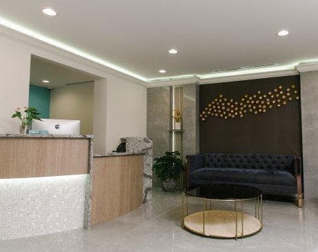 Reception area